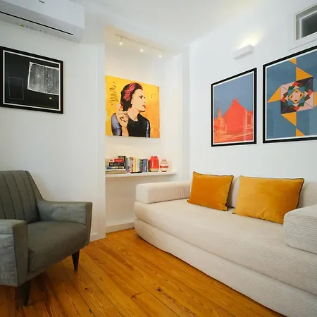 Amazing Vintage Flat In Principe Real شقة Lisboa